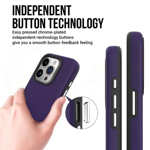 Vmax nakładka Triangle Case do Samsung Galaxy A15 4G / A15 5G ciemny fiolet Vmax nakładka Triangle Case do Samsung Galaxy A15 4G / A15 5G ciemny fiolet