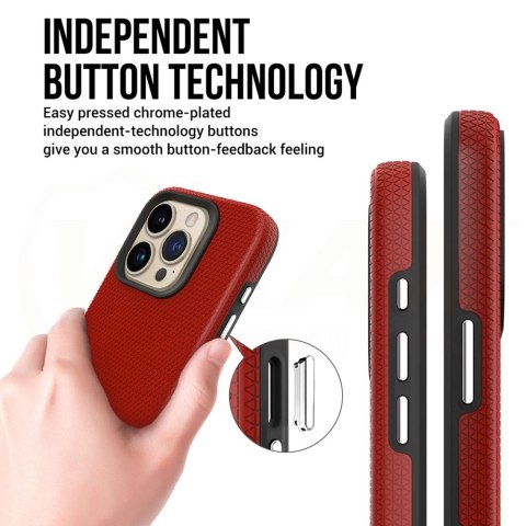 Vmax nakładka Triangle Case do Samsung Galaxy A15 4G / A15 5G czerwona Vmax nakładka Triangle Case do Samsung Galaxy A15 4G / A15 5G czerwona
