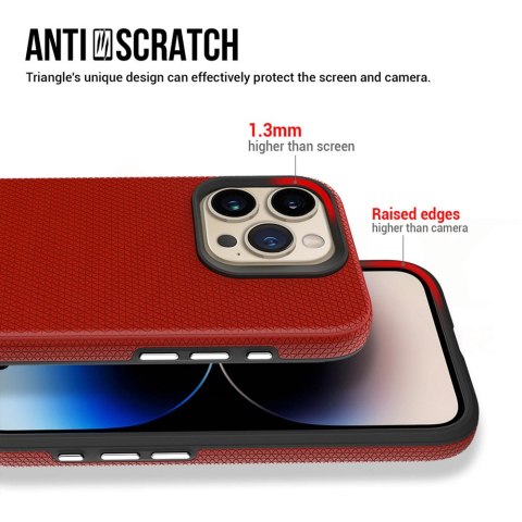 Vmax nakładka Triangle Case do Samsung Galaxy A15 4G / A15 5G czerwona Vmax nakładka Triangle Case do Samsung Galaxy A15 4G / A15 5G czerwona