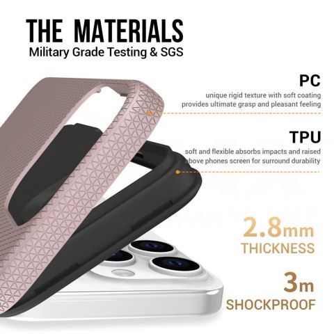 Vmax nakładka Triangle Case do Samsung Galaxy A15 4G / A15 5G różowo-złota Vmax nakładka Triangle Case do Samsung Galaxy A15 4G / A15 5G różowo-złota