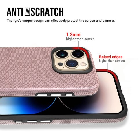 Vmax nakładka Triangle Case do Samsung Galaxy A15 4G / A15 5G różowo-złota Vmax nakładka Triangle Case do Samsung Galaxy A15 4G / A15 5G różowo-złota