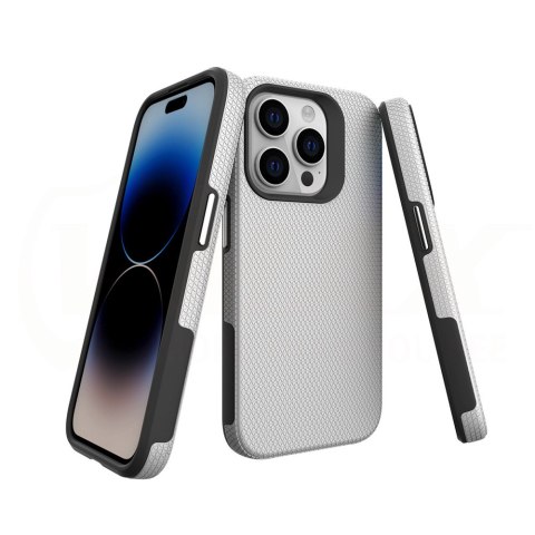Vmax nakładka Triangle Case do Samsung Galaxy A15 4G / A15 5G srebrna