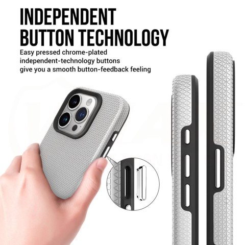 Vmax nakładka Triangle Case do Samsung Galaxy A35 5G srebrna Vmax nakładka Triangle Case do Samsung Galaxy A35 5G srebrna