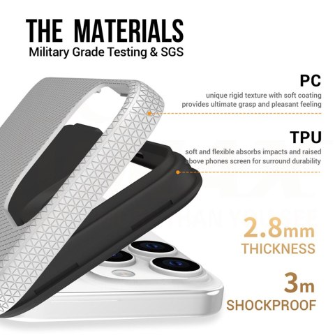 Vmax nakładka Triangle Case do Samsung Galaxy A35 5G srebrna Vmax nakładka Triangle Case do Samsung Galaxy A35 5G srebrna