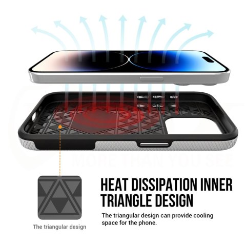 Vmax nakładka Triangle Case do Samsung Galaxy A35 5G srebrna Vmax nakładka Triangle Case do Samsung Galaxy A35 5G srebrna
