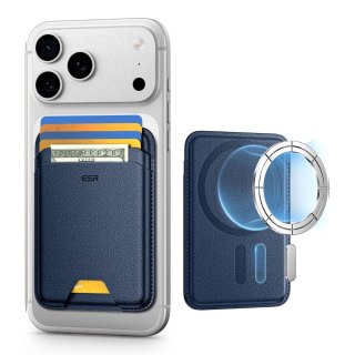 ESR CLASSIC RFID MAGNETIC WALLET MAGSAFE DARK BLUE