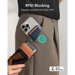 ESR CLASSIC RFID MAGNETIC WALLET MAGSAFE DARK BLUE