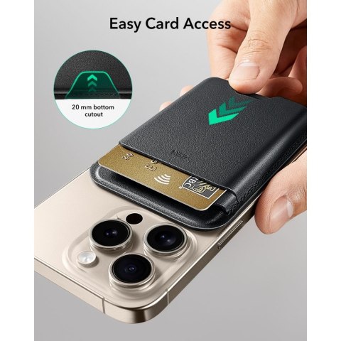 ESR CLASSIC RFID MAGNETIC WALLET MAGSAFE MIDNIGHT BLACK