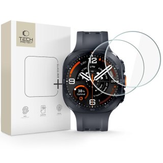 SZKŁO HARTOWANE TECH-PROTECT GLASS FIT+ 2-PACK SAMSUNG GALAXY WATCH ULTRA 2 2026 (47 MM) CLEAR
