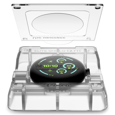 FOLIA HYDROŻELOWA SPIGEN ELITE SHIELD "EZ FIT" 2-PACK GOOGLE PIXEL WATCH 3 / 4 / 5 (45 MM) CLEAR
