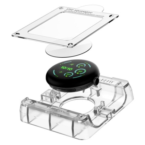 FOLIA HYDROŻELOWA SPIGEN ELITE SHIELD "EZ FIT" 2-PACK GOOGLE PIXEL WATCH 3 / 4 / 5 (45 MM) CLEAR