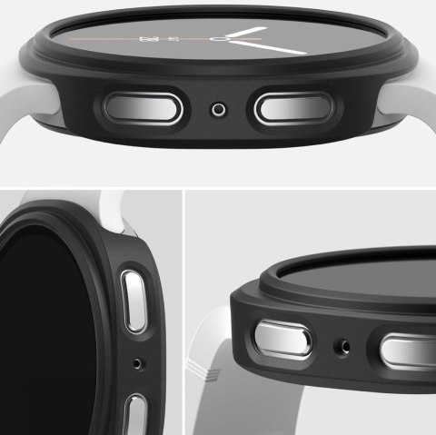RINGKE SLIM 2-PACK GALAXY WATCH 8 / 9 (40 MM) CLEAR & MATTE BLACK