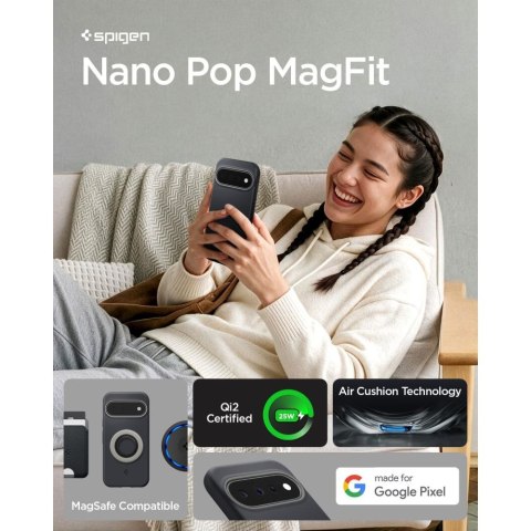SPIGEN NANO POP MAG MAGSAFE GOOGLE PIXEL 11 BLACK SESAME