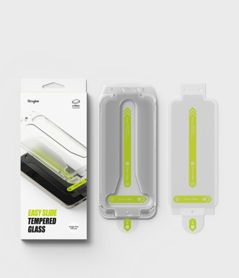 SZKŁO HARTOWANE RINGKE EASY SLIDE 2-PACK GOOGLE PIXEL 9 PRO XL / 10 PRO XL / 11 PRO XL CLEAR