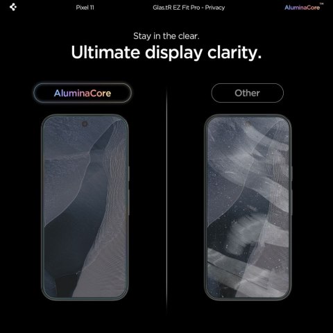 SZKŁO PRYWATYZUJĄCE SPIGEN GLAS.TR EZ FIT PRO AC 2-PACK GOOGLE PIXEL 10 / 11 PRIVACY