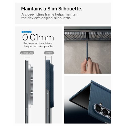 SPIGEN AIRSKIN ARAMID MAGSAFE GALAXY Z FOLD 8 ULTRA NAVY
