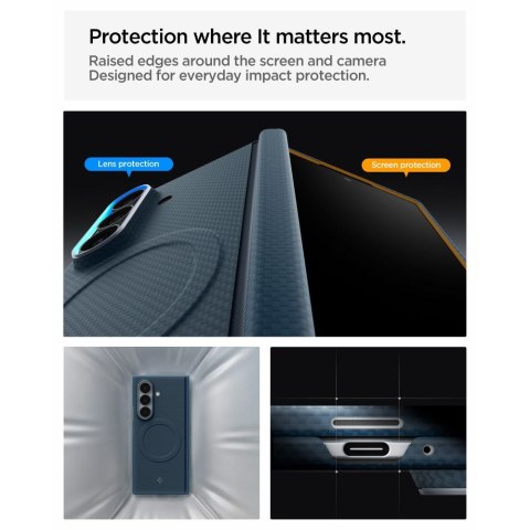 SPIGEN AIRSKIN ARAMID MAGSAFE GALAXY Z FOLD 8 ULTRA NAVY