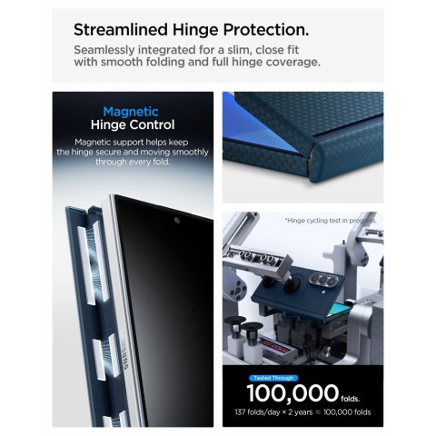 SPIGEN AIRSKIN ARAMID MAGSAFE GALAXY Z FOLD 8 ULTRA NAVY