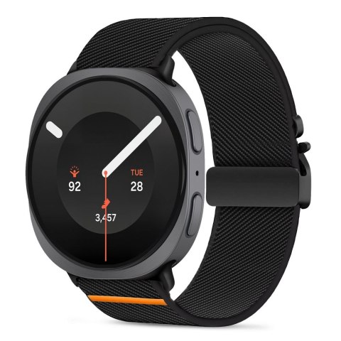 TECH-PROTECT NYLON CLASP SAMSUNG GALAXY WATCH 8 / 9 / CLASSIC (40 / 44 / 46 MM) BLACK