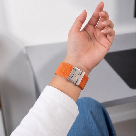 TECH-PROTECT NYLON CLASP SAMSUNG GALAXY WATCH 8 / 9 / CLASSIC (40 / 44 / 46 MM) ORANGE