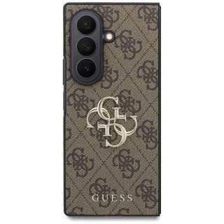 Guess nakładka HC 4G PU BIG LOGO do Samsung Galaxy Z Fold 8 Ultra brązowa