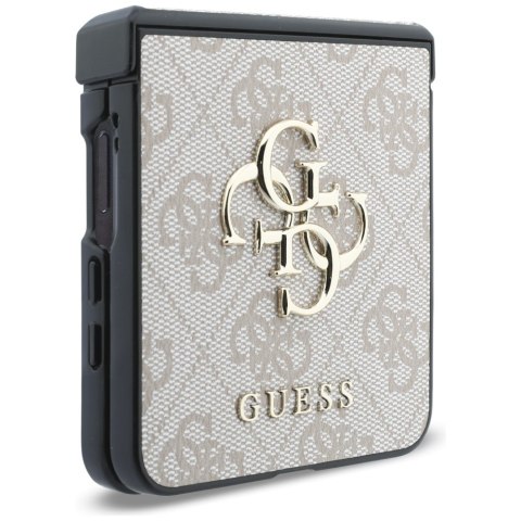 Guess nakładka HC 4G PU BIG Logo do Samsung Galaxy Z Flip 8 różowa