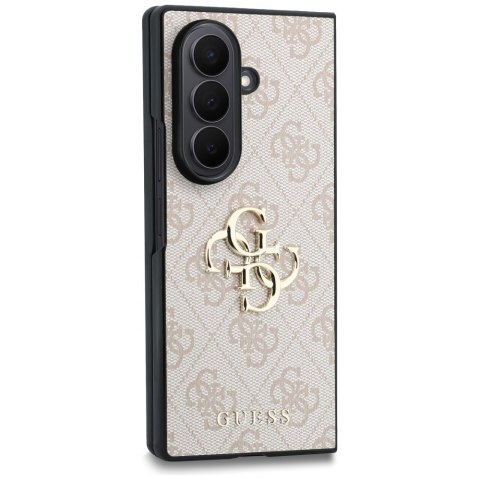Guess nakładka HC 4G PU BIG Logo do Samsung Galaxy Z Fold 8 Ultra różowa