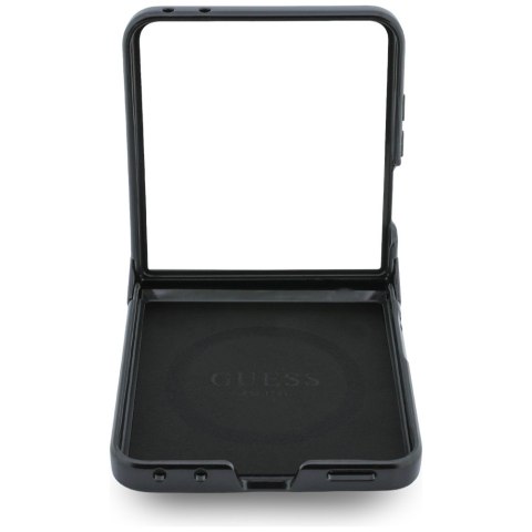 Guess nakładka HC Magnetic 4G PU CLASSIC do Samsung Galaxy Z Flip 8 brązowa