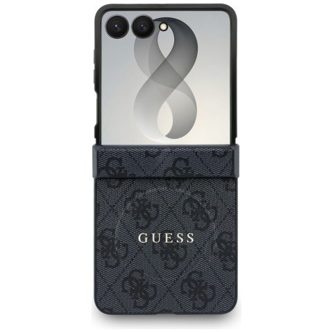 Guess nakładka HC Magnetic 4G PU CLASSIC do Samsung Galaxy Z Flip 8 czarna