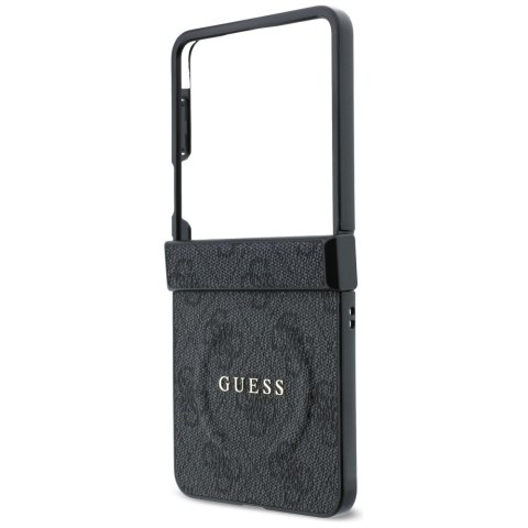 Guess nakładka HC Magnetic 4G PU CLASSIC do Samsung Galaxy Z Flip 8 czarna