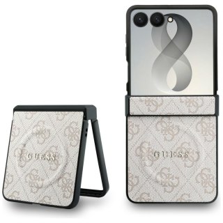 Guess nakładka HC Magnetic 4G PU CLASSIC do Samsung Galaxy Z Flip 8 różowa