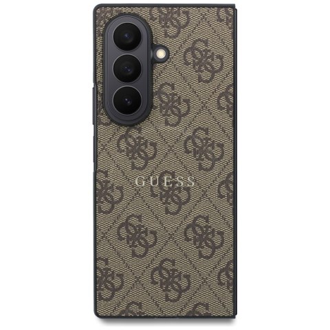 Guess nakładka HC Magnetic 4G PU CLASSIC do Samsung Galaxy Z Fold 8 Ultra brązowa