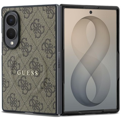 Guess nakładka HC Magnetic 4G PU CLASSIC do Samsung Galaxy Z Fold 8 brązowa