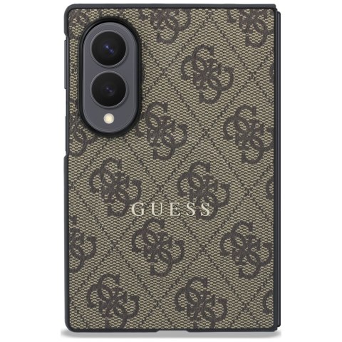 Guess nakładka HC Magnetic 4G PU CLASSIC do Samsung Galaxy Z Fold 8 brązowa