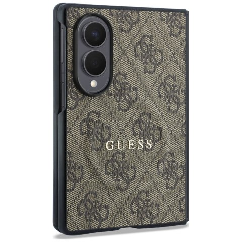 Guess nakładka HC Magnetic 4G PU CLASSIC do Samsung Galaxy Z Fold 8 brązowa