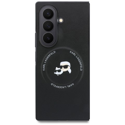 Karl Lagerfeld nakładka HC Magnetic PU K&C Pins do Samsung Galaxy Z Fold 8 Ultra czarna