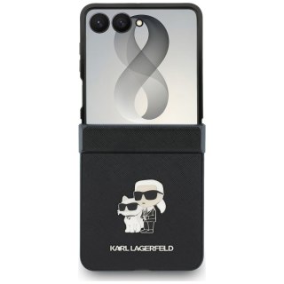 Karl Lagerfeld nakładka HC Saffiano KC PIN do Samsung Galaxy Z Flip 8 czarna