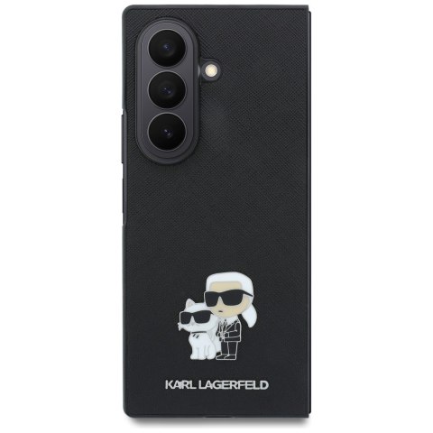 Karl Lagerfeld nakładka HC Saffiano KC PIN do Samsung Galaxy Z Fold 8 Ultra czarna