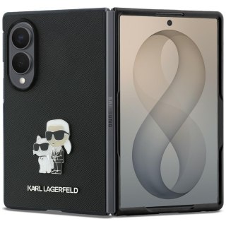 Karl Lagerfeld nakładka HC Saffiano KC PIN do Samsung Galaxy Z Fold 8 czarna