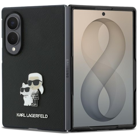 Karl Lagerfeld nakładka HC Saffiano KC PIN do Samsung Galaxy Z Fold 8 czarna