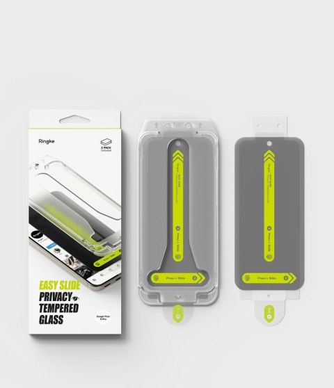 SZKŁO PRYWATYZUJĄCE RINGKE EASY SLIDE 2-PACK GOOGLE PIXEL 9 PRO / 10 PRO / 11 PRO PRIVACY