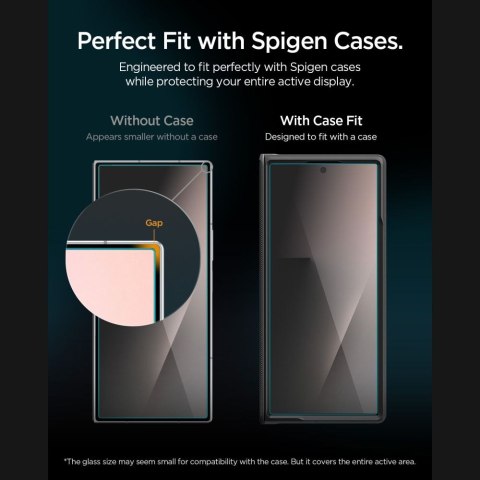 SZKŁO HARTOWANE SPIGEN GLAS.TR EZ FIT PRO 2-PACK GALAXY Z FOLD 7 / 8 ULTRA PRIVACY