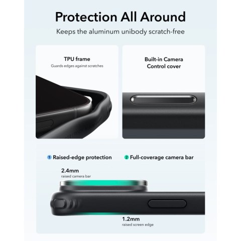 ESR CLASSIC HYBRID KICKSTAND MAGSAFE IPHONE 17 PRO / 18 PRO CLEAR/BLACK