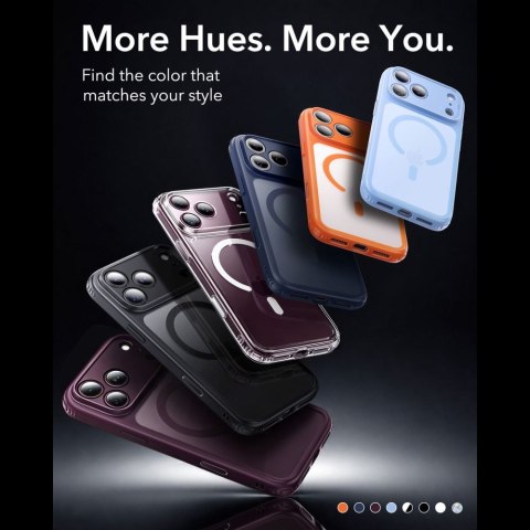 ESR CLASSIC HYBRID MAGSAFE IPHONE 17 PRO MAX / 18 PRO MAX FROSTED DEEP BURGUNDY
