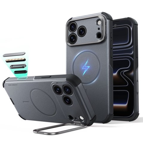 ESR CYBER TOUGH KICKSTAND MAGSAFE IPHONE 17 PRO / 18 PRO GREY