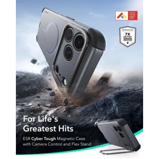ESR CYBER TOUGH KICKSTAND MAGSAFE IPHONE 17 PRO / 18 PRO GREY