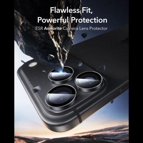 OSŁONA NA APARAT ESR ARMORITE CAMERA PROTECTOR IPHONE 18 PRO / 18 PRO MAX BLACK
