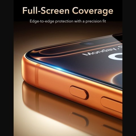 SZKŁO HARTOWANE ESR ULTRAFIT ARMORITE PRO TEMPERED GLASS IPHONE 17 PRO / 18 PRO BLACK