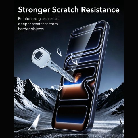 SZKŁO HARTOWANE ESR ULTRAFIT ARMORITE TEMPERED GLASS 2-PACK IPHONE 17 PRO / 18 PRO BLACK