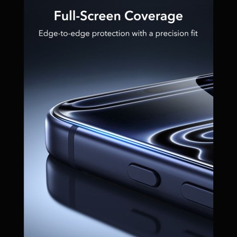 SZKŁO HARTOWANE ESR ULTRAFIT ARMORITE TEMPERED GLASS 2-PACK IPHONE 17 PRO / 18 PRO BLACK